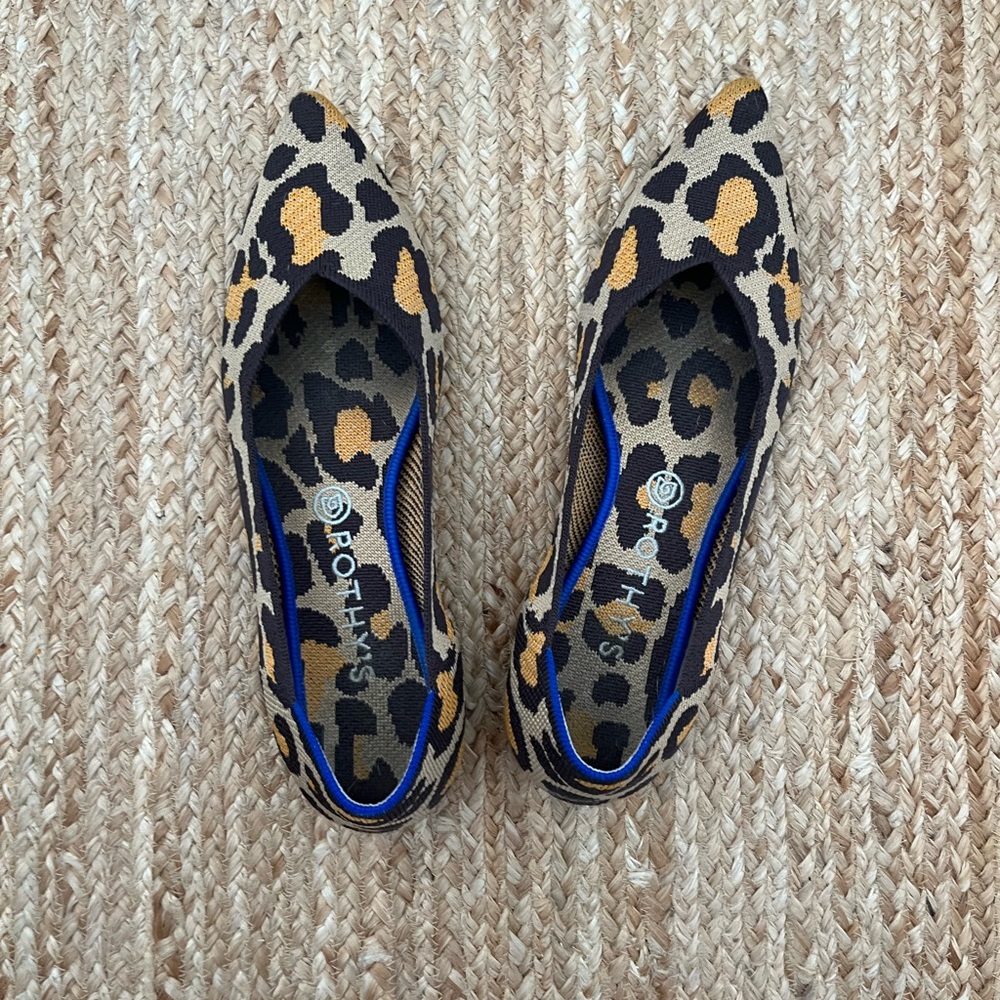 Rothy's Leopard Print Women's Flats